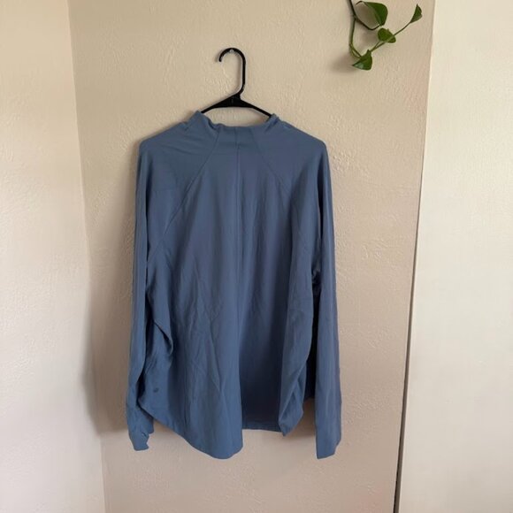 Athleta Zip-up Blue Workout Jacket - Picture 2 of 4